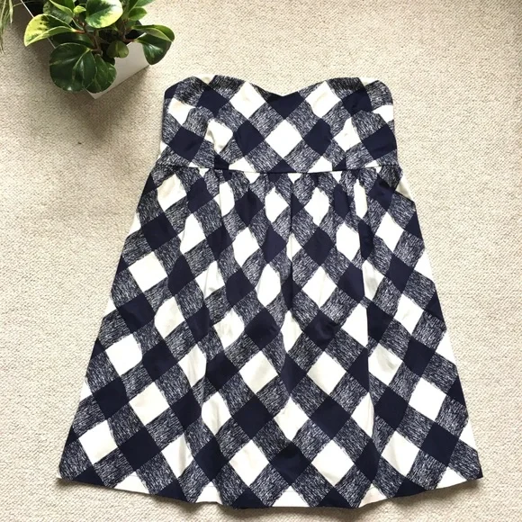 blue gingham maternity dress Wedtrend Women Dark Blue Bridesmaid Dress with Lace Up Back A-Line  Spaghetti Straps Tiered Long Wedding Guest Dress – WEDTREND